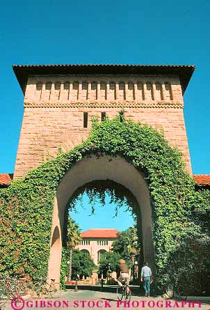 Stock Photo #17888: keywords -  building buildings california campus campuses college colleges education higher learning people person stanford student students universities university vert