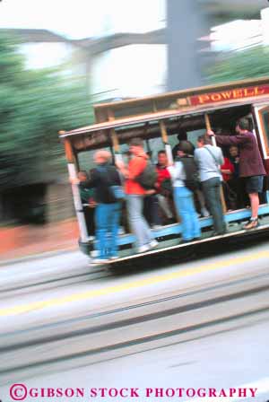 Stock Photo #10588: keywords -  action attraction blur blurred blurry cable california car cars cities city down downhill downward dynamic francisco hills landmark landmarks motion move movement moves moving municipal passenger passengers public san tourist transport transportation transporting vert