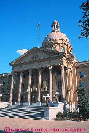 Stock Photo #12514: keywords -  alberta architecture building buildings canada capitol column columns design dome domes edmonton government greek legislative legislature pillar pillars public roman style vert