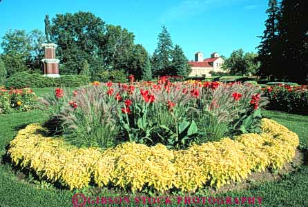 Stock Photo #11050: keywords -  cities city colorado denver flower flowers garden gardens horz in municipal park parks plant plants public