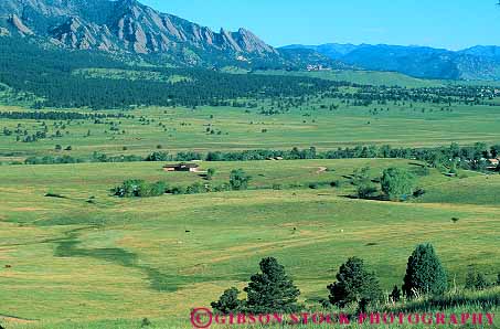 Stock Photo #18825: keywords -  around boulder colorado designated green greenbelt horz landscape meadow meadows mountain mountains municipal open parks pasture pastures public region rocky scenery scenic season space spring state undeveloped wild