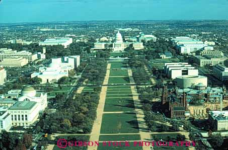 Stock Photo #8807: keywords -  aerial aerials ated attraction columbia dc destination display district elev elevate horz landscape landscapes mall monument of public scenery scenic top tourist travel view washington