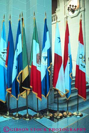 Stock Photo #8841: keywords -  american architecture building buildings capitol columbia dc destination district flag flags in international ize national of office offices organization row rows states symbol symbols travel usa vert washington