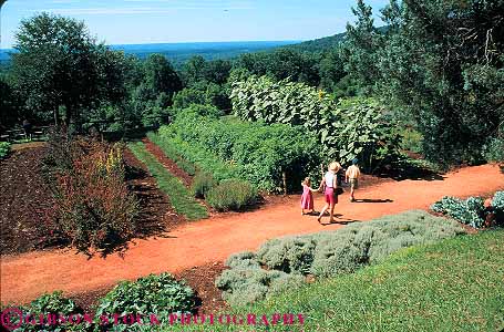 Stock Photo #13316: keywords -  american colonial early garden gardens historic history horz jefferson monticello people thomas tour touring tours tradition traditional virginia visitor visitors