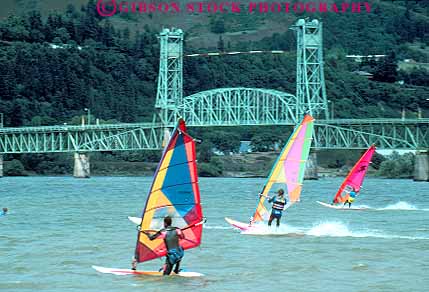 Stock Photo #18327: keywords -  colorful columbia hood horz northwest oregon people person recreation river rivers sail sailboarder sailboarders sailboarding sailboards sailing sails sport sports water wind windsurf windsurfer windsurfers windsurfing