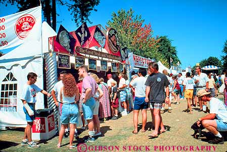 Stock Photo #18231: keywords -  annual bite booth booths cities city display displays event events fair fairs festival festivals food horz northwest oregon people person portland recreation tent tents