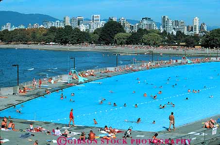 Kristilana Pool Vancouver British Columbia Stock Photo 12393