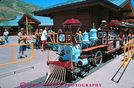 Stock Photo #12649: keywords -  city engine gauge hogle horz lake little locomotive narrow park parks public rail railroad railroads ride rides salt scenic small summer tour tours train trains trip trips utah zoo zoos