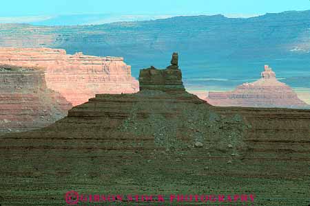 Stock Photo #18855: keywords -  eroded erodes eroding erosion gods horz landscape mesa mesas of plateau plateaus scenery scenic southwest terrain utah valley west western