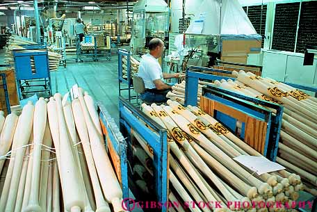 Stock Photo #17517: keywords -  baseball bat bats factories factory horz industrial industry inventories inventory kentucky louisville manufacture manufactured manufactures manufacturing museum people person product products slugger stack stacks wood wooden work worker working works