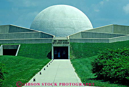 Stock Photo #17933: keywords -  air and armstrong astronaut astronauts building displays dome domes equipment exhbit exhibits exploration exterior flight horz inside interior memorabilia museum museums neil ohio outside science scientific space wapakoneta