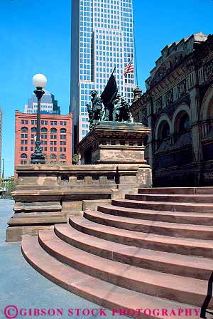 Stock Photo #11974: keywords -  and building buildings center cities city cleveland downtown memorial memorials monument monuments ohio sailors soldiers tower urban vert war