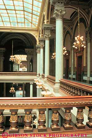 Interior State Capitol Building Indianapolis Indiana Stock Photo 11967