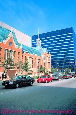 Stock Photo #19283: keywords -  architecture brick building buildings center cities city commercial design downtown express great lakes midwest milwaukee modern new region state style urban vert wisconsin