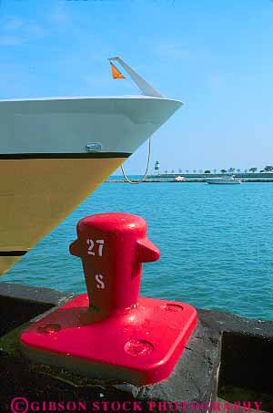 Stock Photo #18960: keywords -  boat boating boats bow chicago cities city cleat color colorful colors docks graphic illinois motorboat navy passing pier piers red tied tour vert water waterfront