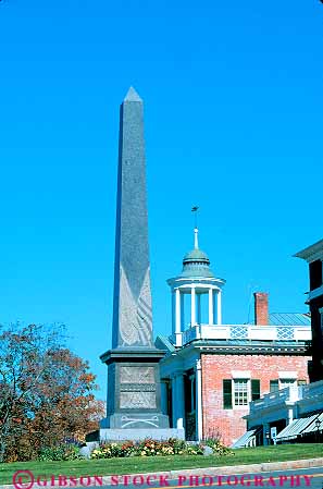 Stock Photo #19500: keywords -  berkshires downtown egleston england lenox massachusetts monument monuments new obelisk obelisks region state stone town towns vert