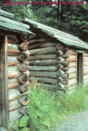 Jockey Hollow Log Huts Morristown National Historic Park New