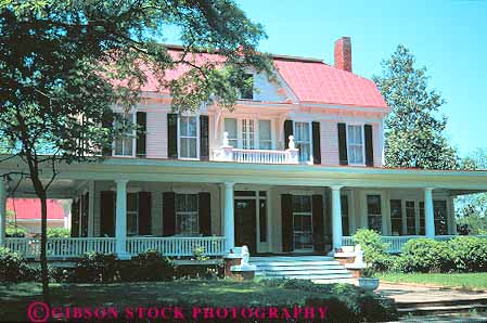 Historic Foster Boswell House Madison Georgia Stock Photo 14564