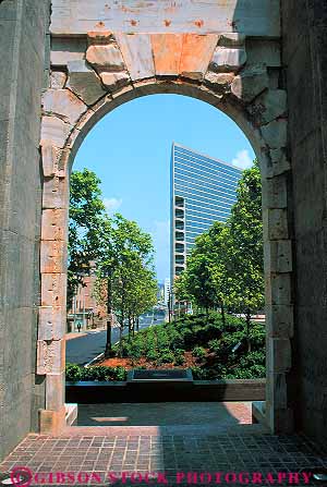 Stock Photo #11603: keywords -  arch arches atlanta avenue building buildings carnegie cities city cityscape cityscapes downtown education georgia historic pavilion peachtree site south southern street streets urban vert