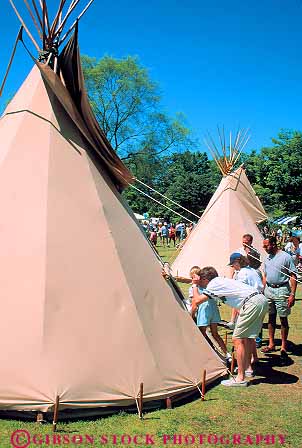 Stock Photo #11637: keywords -  activity american annual atlanta canvas contemporary dogwood event events fair fairs festival festivals fun georgia home house indian modern native new people plains play playing recreation replica replicas shape shapes shelter shelters social spring teepee teepees tepee tepees tipi tipis triangle triangles vert