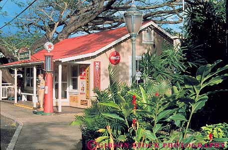 Stock Photo #14997: keywords -  building destination hawaii hawaiian historic horz island islands kauai koloa landscape old scenery scenic store stores town travel tropic tropical tropics vacation vacationing vacations