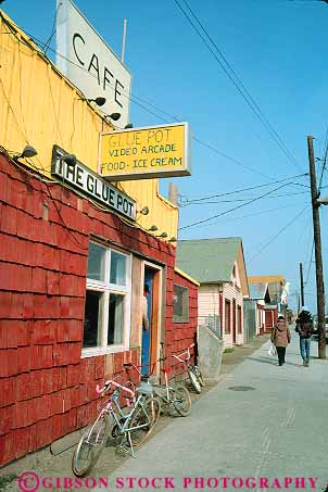 Stock Photo #15013: keywords -  alaska alaskan arctic barren building buildings business businesses center cold desolate desolation downtown dry harsh mains nome remote sidewalk store stores street temperate terrain town towns vert