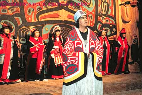 Stock Photo #10462: keywords -  alaska american cape costume costumed cultural culture dance dancer dancers dances dancing demonstrate demonstrating demonstration display displays dress ear fox heritage historic history horz indian ketchikan native north perform performance performer performers performing portray portraying portrays preserve relive saxman show showing shows stage tlingit tradition traditional village