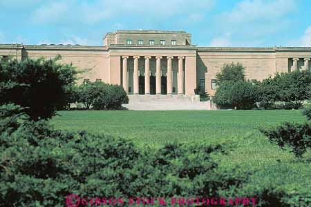 Stock Photo #12325: keywords -  architecture art building buildings city design greek horz kansas landscape missouri museum museums of style