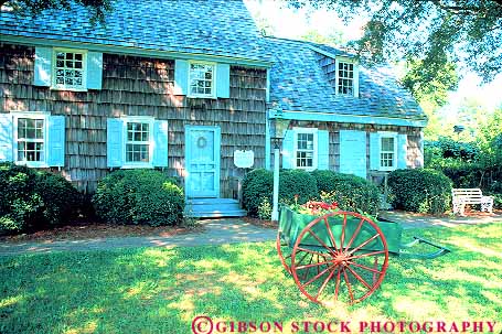 Stock Photo #15267: keywords -  building buildings complex deleware historic historical home horz house in lewes perry society