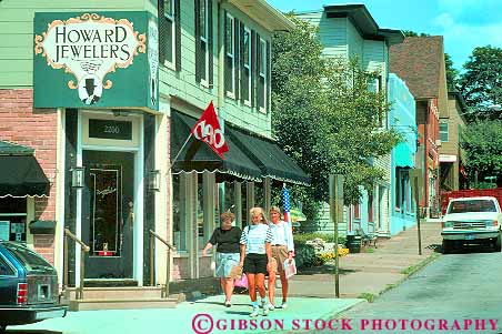 Stock Photo #19102: keywords -  davenport district east friends friendship great group groups horz iowa people person plains region shop shoppers shopping state store stores street streets summer three together village woman women