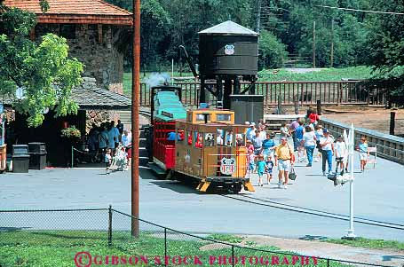 Stock Photo #15388: keywords -  children doorly families great henry horz in nebraska omaha people plain plains railroad railroads region state summer tour touring tours train trains zoo zoos