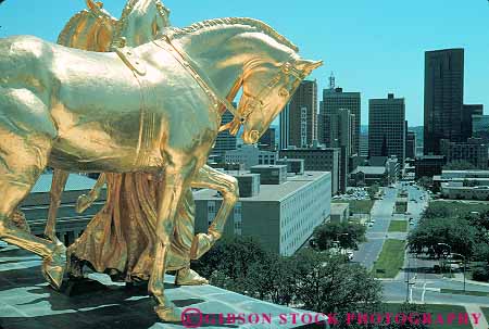 Stock Photo #15406: keywords -  animal animals building buildings capitol capitols gold golden government horse horses horz house houses legislature minnesota paul st state statue statues