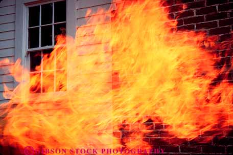 Stock Photo #15529: keywords -  building buildings burned burning burns burnt charred claim disaster disasters fire fires flame flames flaming home horz house insurance loss personal property remain remains structure structures