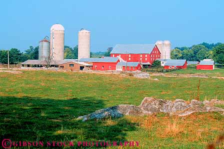 Stock Photo #13894: keywords -  agriculture barn barns building buildings charles farm farming farms horz landscape pasture pastures scenery scenic silo silos town virginia west