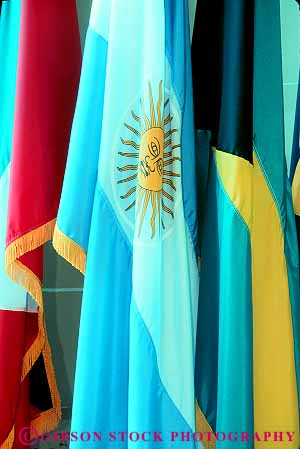 Stock Photo #12458: keywords -  american colorful columbia dc district fabric flag flags foreign garden international of organization pattern states variety vert washington