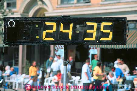 Stock Photo #16617: keywords -  clock clocks digital display displaying displays horz hour hours indicate indicates indicating indication information minute minutes number numbers numeral numerals numerical piece race second seconds time timer times timing